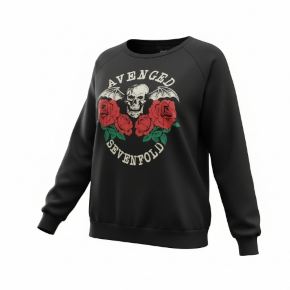 Bravado Black Graphic Sweatshirt